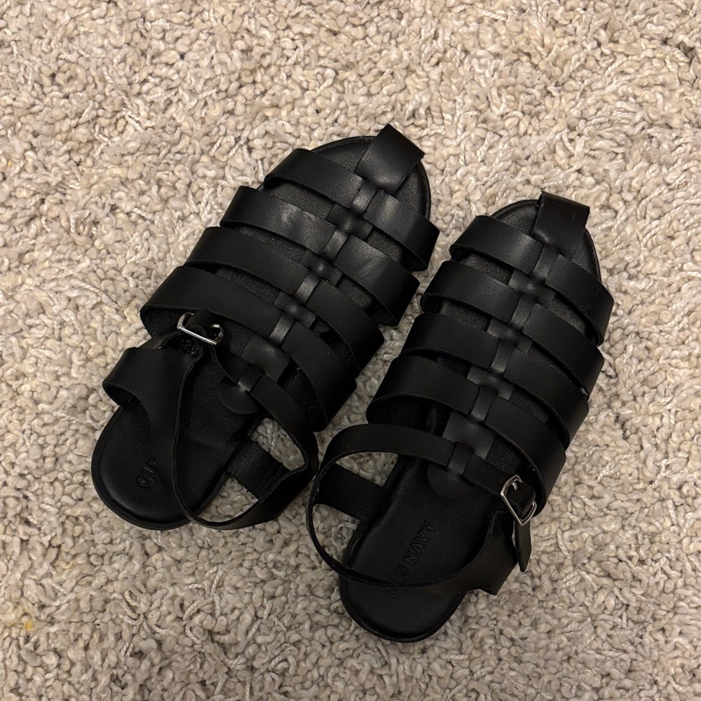 Old Navy Black Kids Sandals